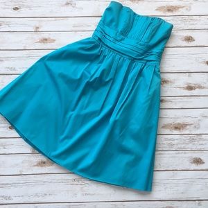 David’s Bridal Strapless Bridesmaid Dress